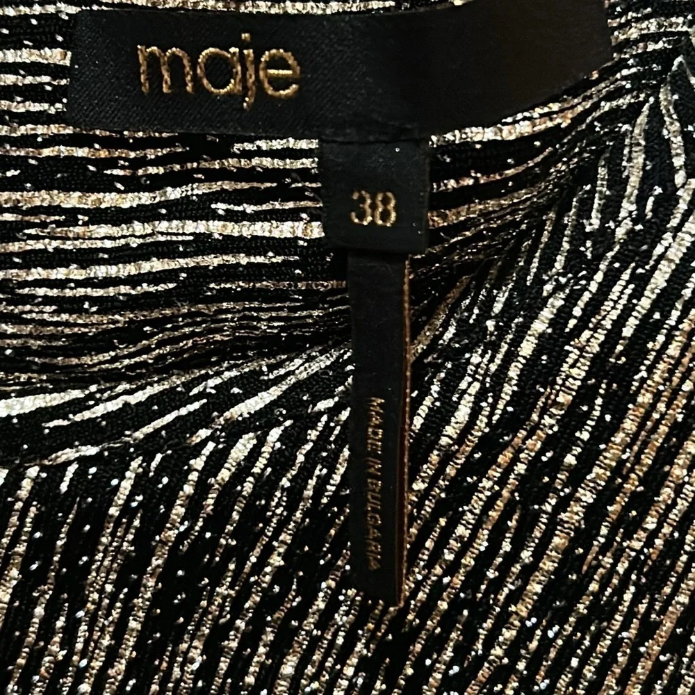 Maje rilex metallic
